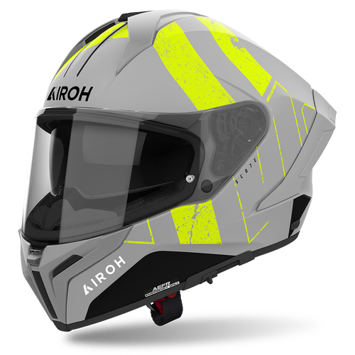 Airoh Road Helmet Matryx Scope Yellow Matt S 