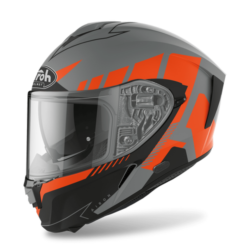 Airoh Spark Road Motorcycle Helmet Orange Matt M