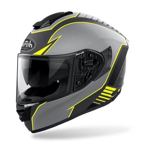 Airoh ST501 Type Road Motorcycle Helmet Matt Yellow XS