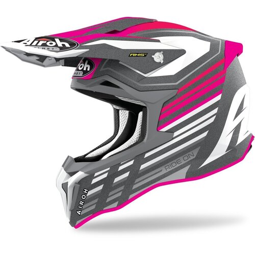 Airoh Off-Road Helmet Strycker Shaded Pink Matt S 