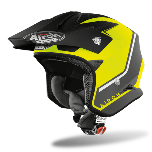 Airoh Open-Face Trials Helmet TRR-S Trial Keen Yellow Matt XS 