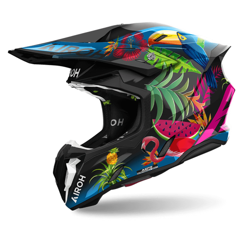 Airoh Off-Road Helmet Twist 3.0 Amazonia Gloss XL 