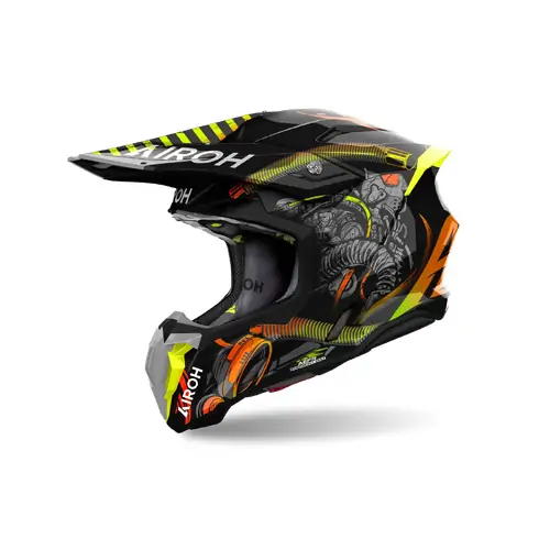Airoh Off-Road Helmet Twist 3 Toxic Gloss XL 