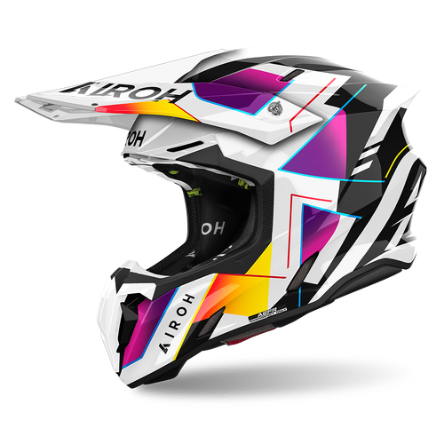 Airoh Off-Road Helmet Twist 3 Rainbow Gloss XS 