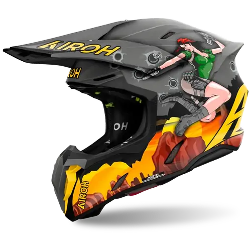 Airoh Off-Road Helmet Twist 3 Adventure Matt S 