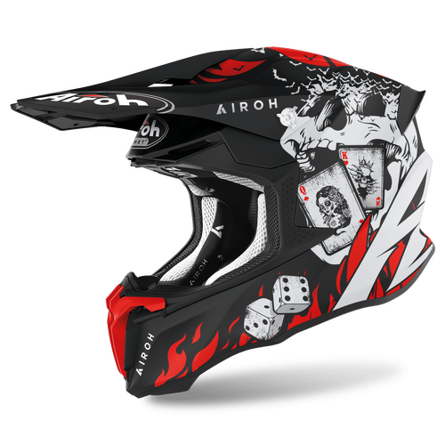Airoh Twist 2.0 Hell Off Road Motorcycle Helmet Matt