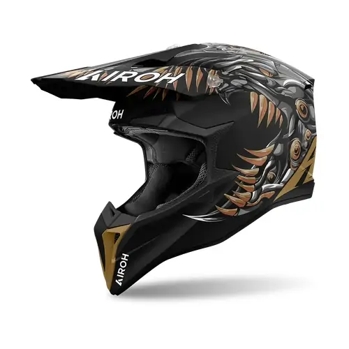 Airoh Off-Road Helmet Wraaap Cyborg Matt S 