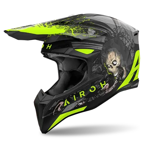 Airoh Off-Road Helmet Wraaap Darkness Matt XS 