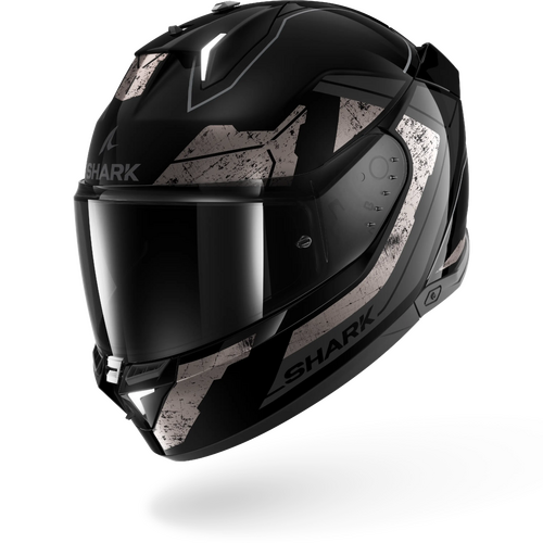 Shark Road Motorcycle Helmet Skwal i3 Rhad Black/Chrome/Anthracite 
