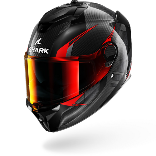 Shark Road Motorcycle Helmet Spartan GT Pro Kultram Carbon Black/Red 