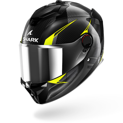 Shark Road Motorcycle Helmet Spartan GT Pro Kultram Carbon Black/Yellow 