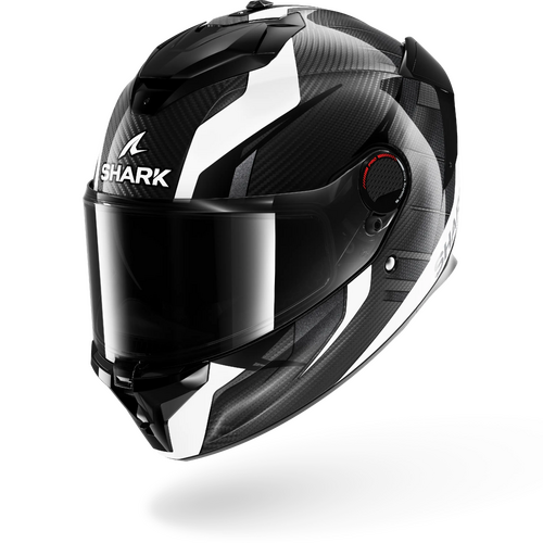 Shark Road Motorcycle Helmet Spartan GT Pro Kultram Carbon White/Black 