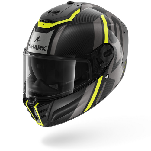 Shark Road Motorcycle Helmet Spartan RS Carbon Shawn Yellow/Anthracite S