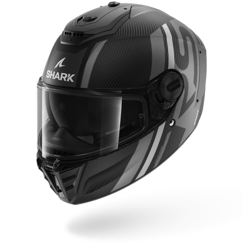Shark Road Motorcycle Helmet Spartan RS Carbon Shawn Silver/Anthracite S