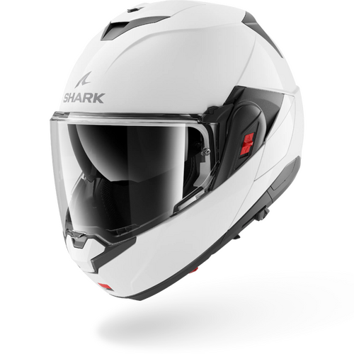 Shark Road Motorcycle Helmet OXO Blank White M