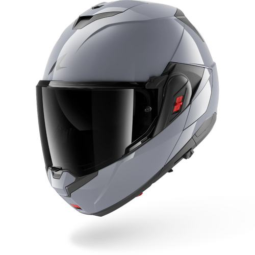 Shark Road Motorcycle Helmet OXO Dark Shadow Silver + Visor L
