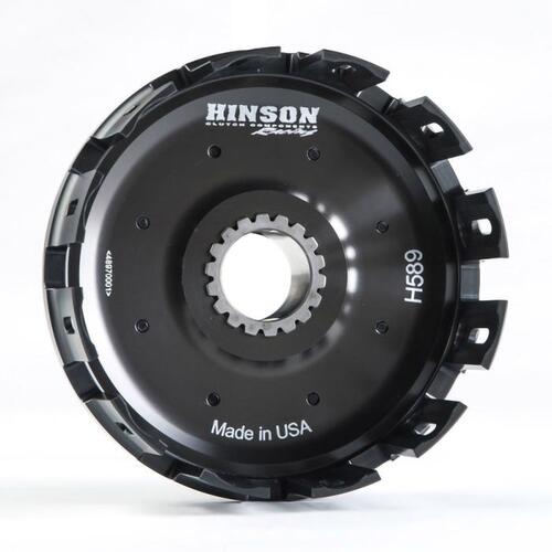 Honda CRF450R 2013-2016 Hinson Billetproof Clutch Basket w/Gear Black
