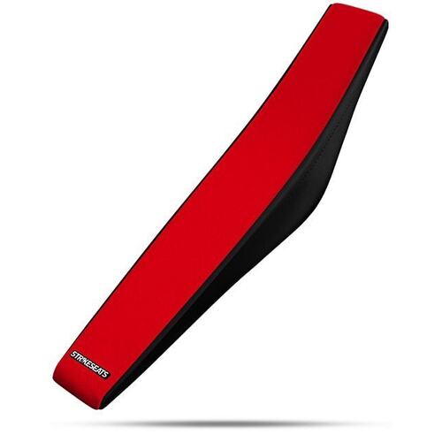 Honda CRF80 2011-2013 Strike Gripper Seat Cover Red-Black