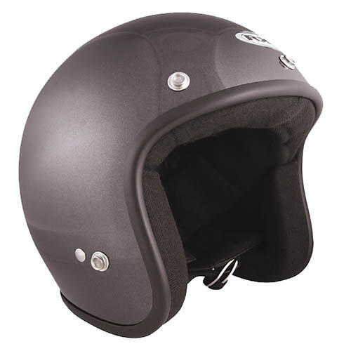 RXT Helmet Open Face Challenger Gunmetal XXS