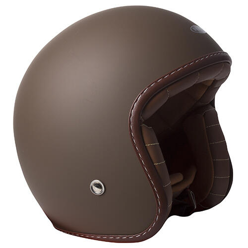 RXT Helmet Open Face Classic Matt Dark Brown Medium