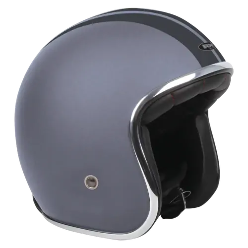 RXT Helmet Open Face Classic Matt Grey/Black Medium