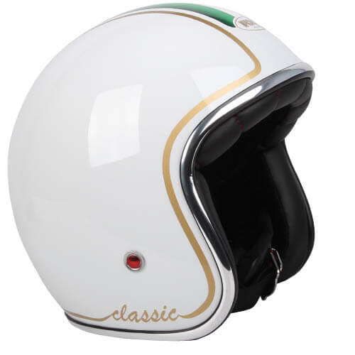 RXT Helmet Open Face Classic White Italy Small