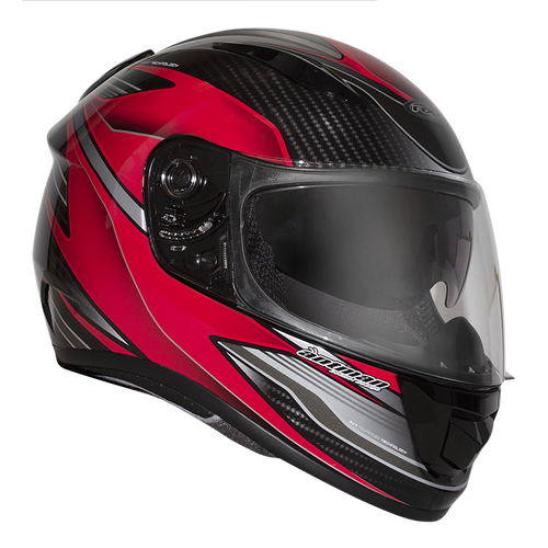RXT Helmet Road Evo Axis Black Red XL