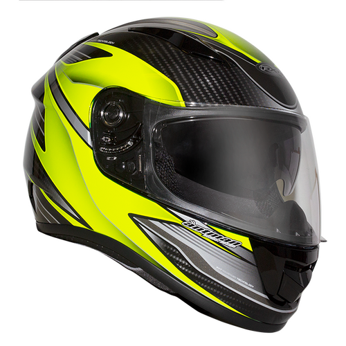 RXT Helmet Road Evo Axis Fluoro Yellow Medium