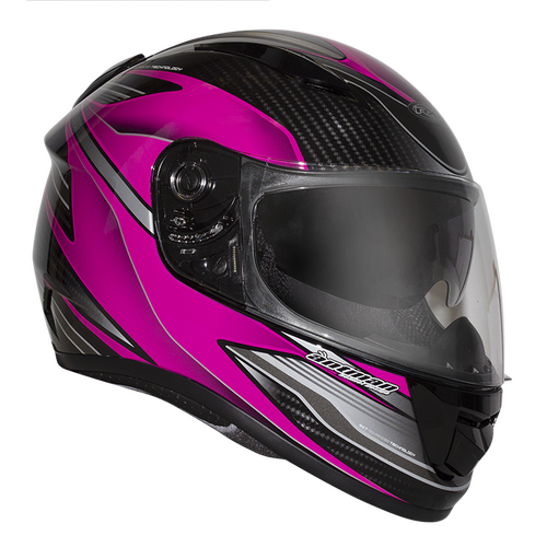 RXT Helmet Road Evo Axis Black Magenta Small