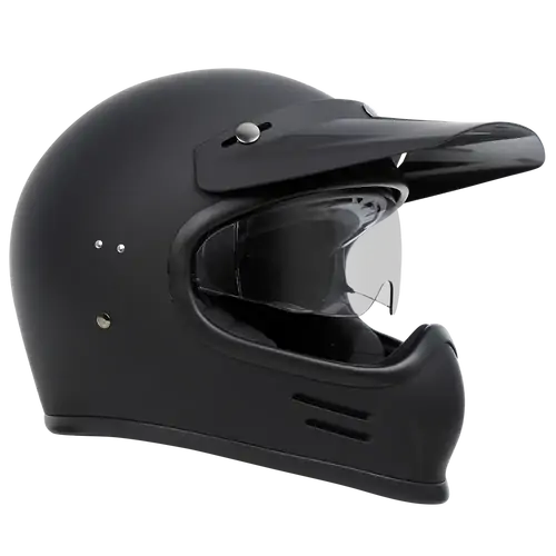 RXT Helmet Road Heritage Matt Black Small