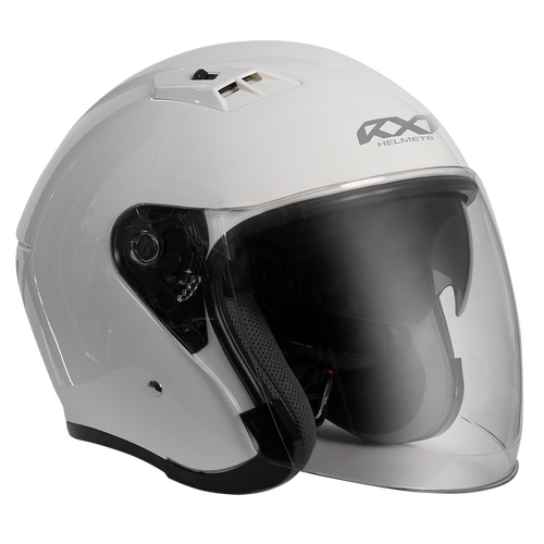 RXT Helmet Open Face Kruze Gloss White Large