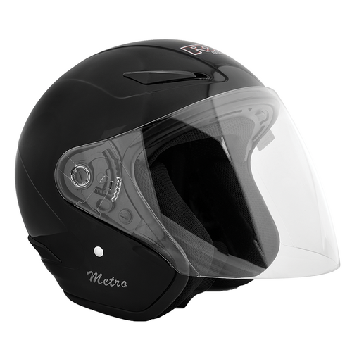 RXT Helmet Road Metro Gloss Black Medium