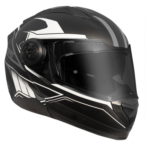 RXT Helmet Road 909 Flip Up Matt Black/White XS