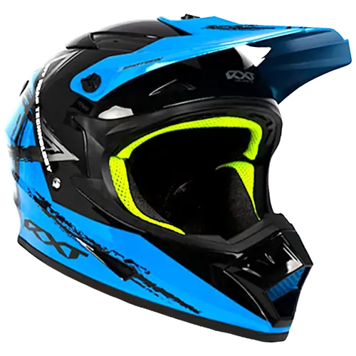 RXT Helmet Off-Road Sector Wrath Gloss Black/Blue Small