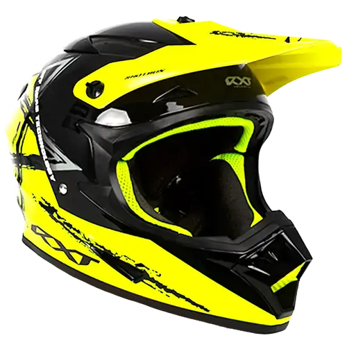 RXT Helmet Off-Road Sector Wrath Gloss Black/Fluoro Small