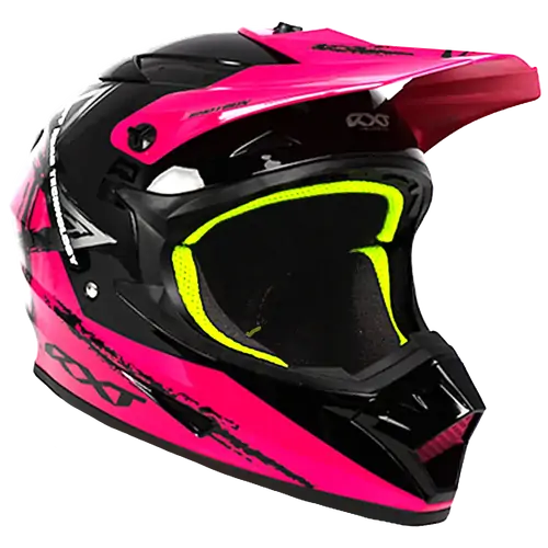RXT Helmet Off-Road Sector Wrath Gloss Black/Magenta Small