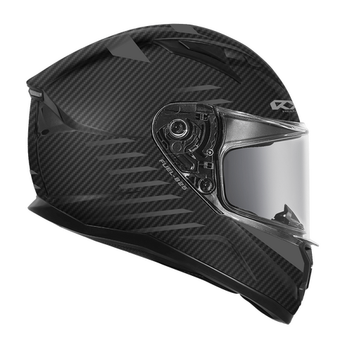RXT Helmet Road Street 2 825-Fuel Matt Carbo Black/Silver Small