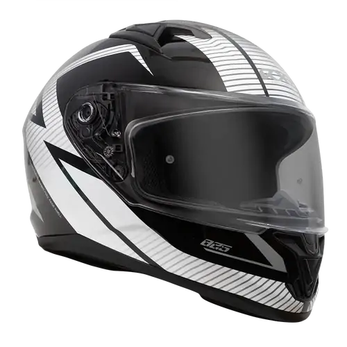 RXT Helmet Road Suzuka Gloss Black/White/Grey Small
