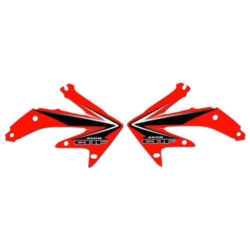 Honda CRF450R 2008 Graphics Kit OEM Replica Stickers