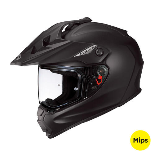 Kabuto Adventure Dual Purpose Motorcycle Helmet Geosys GT MIPS Flat Black
