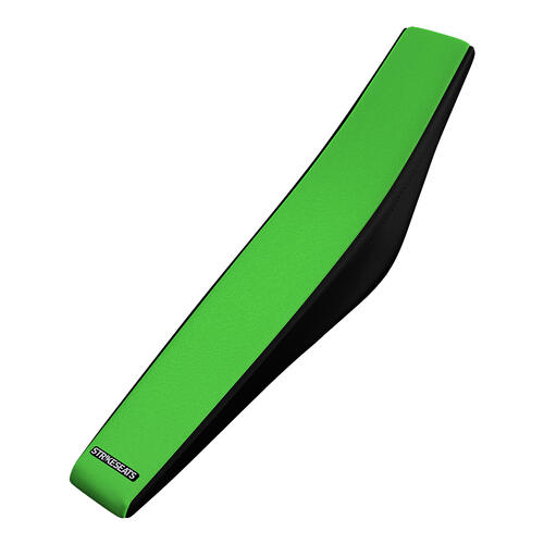 Kawasaki KLX250S 2009-2024 Strike Gripper Seat Cover Green-Black