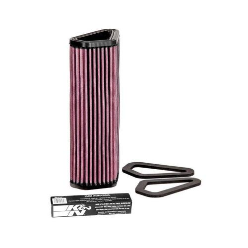 Ducati 1198 Sp 2011 K&N Washable Performance Air Filter Direct Replacement