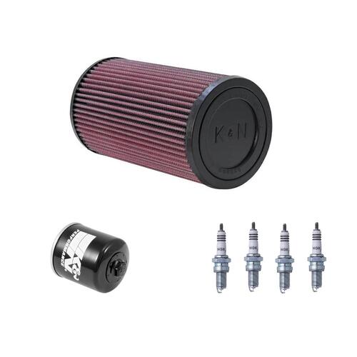 Honda CB1300S 2005-2008 K&N x NGK Service Kit Air Oil Filter Spark Plugs