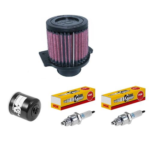Honda CB500X 2013-2018 K&N x NGK Service Kit Air Oil Filter Spark Plugs