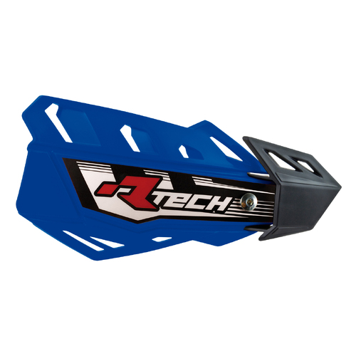 Racetech Flex Vented Blue MX Hand Guards Motocross Handguards