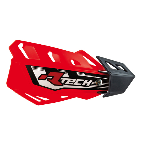 Husaberg TE125 Rtech Flex MX Vented Handguards Motocross Hand Guards Red 