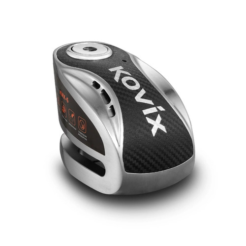 Kovix Alarm Disc Lock Knx-6 Brushed Metal