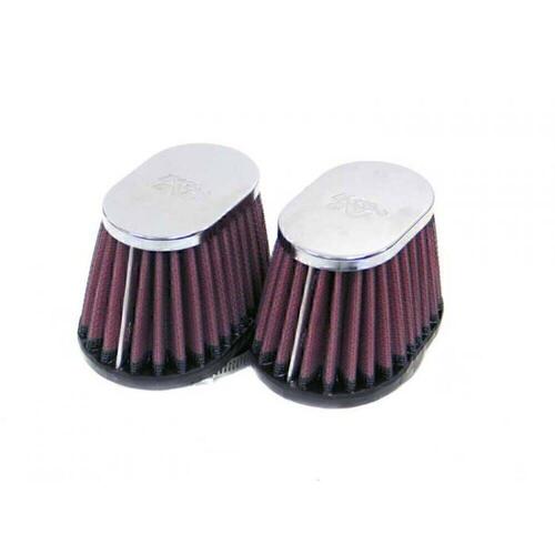 For Suzuki GS450S 1980-1981 K&N Washable Performance Air Filter Pod X2