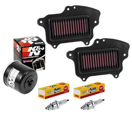 Suzuki C90 Boulevard 2015-2018 K&N x NGK Service Kit Air Oil Filter Spark Plugs