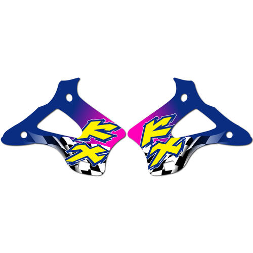 Kawasaki KX125 1996 - Graphics Kit OEM Replica Stickers